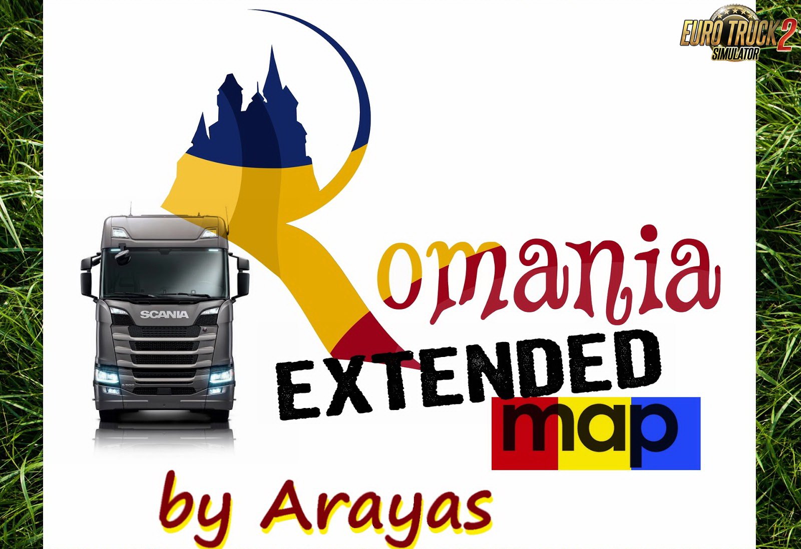 نقشه Romania Extended ورژن 2.7