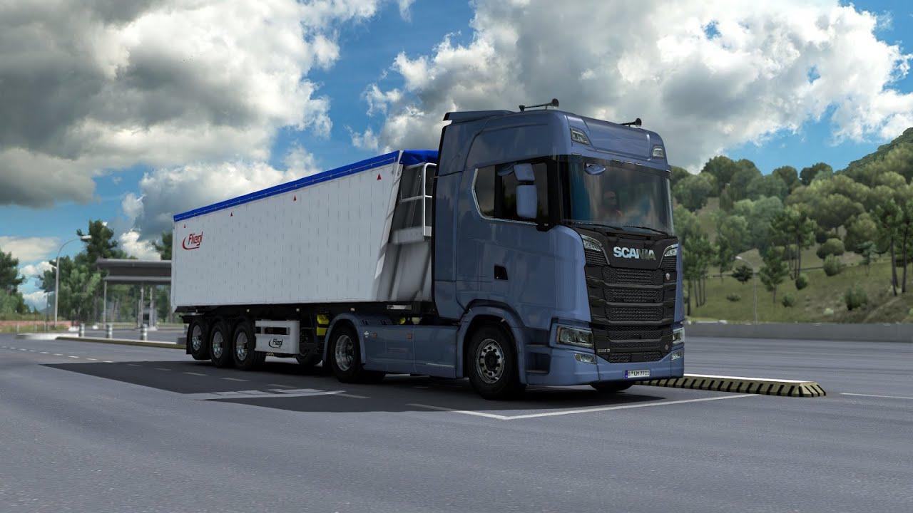 صدای واقعی V8 کامیون Scania R & S