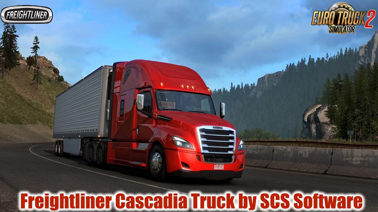 کامیون Freightliner Cascadia ورژن 1.5