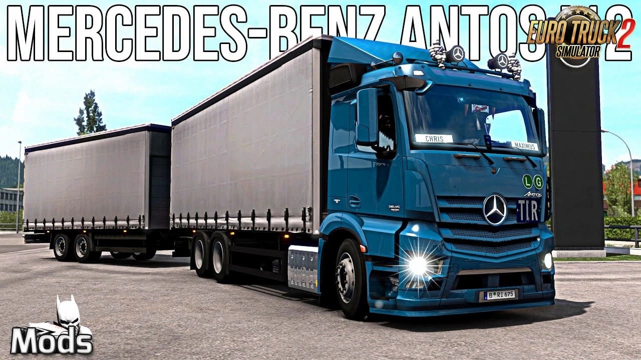 کامیون مرسدس بنز Antos 2012