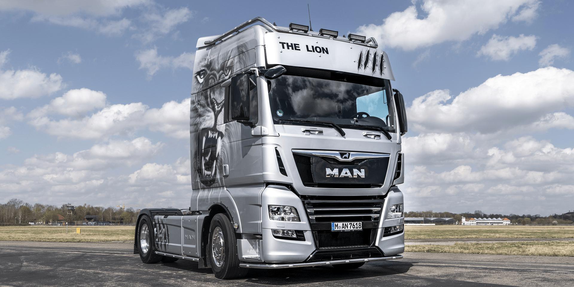 بسته صدای موتور کامیون MAN TGX EURO 6