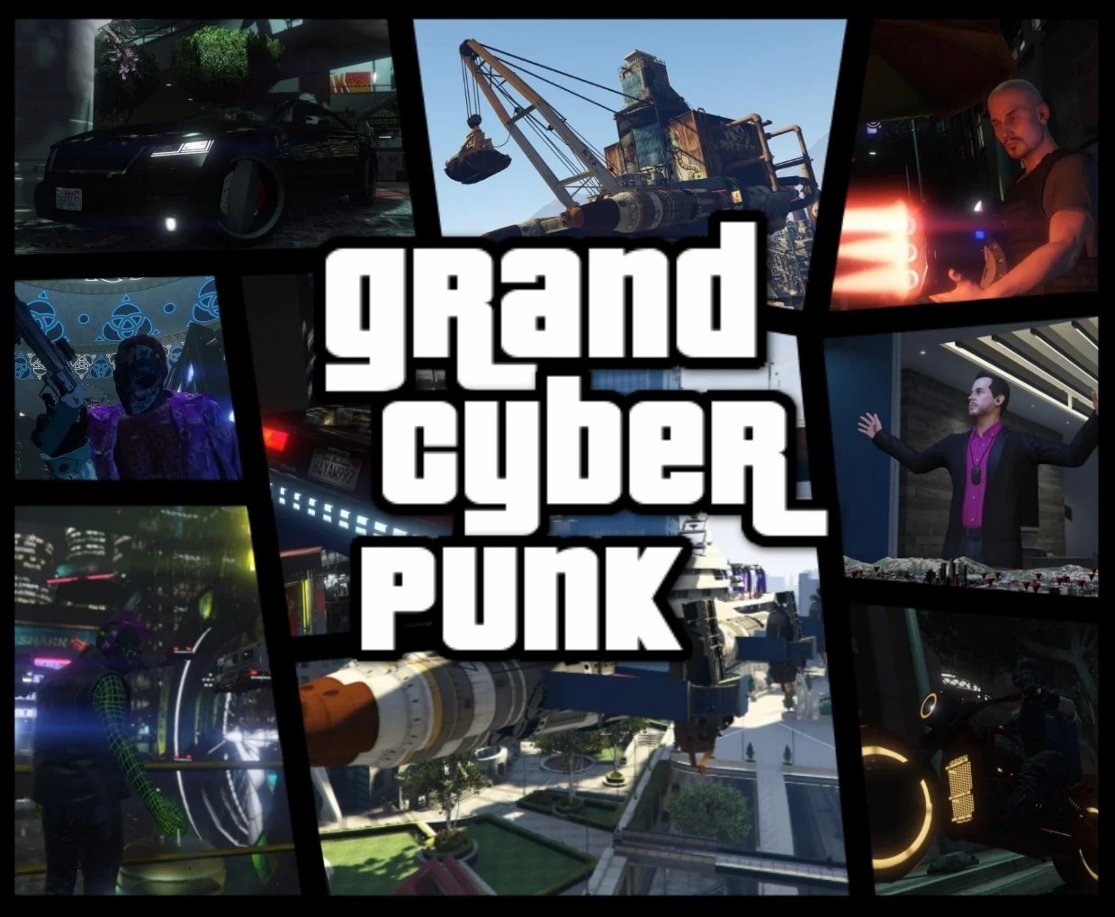 نقشه Grand CyberPunk ورژن 4.0
