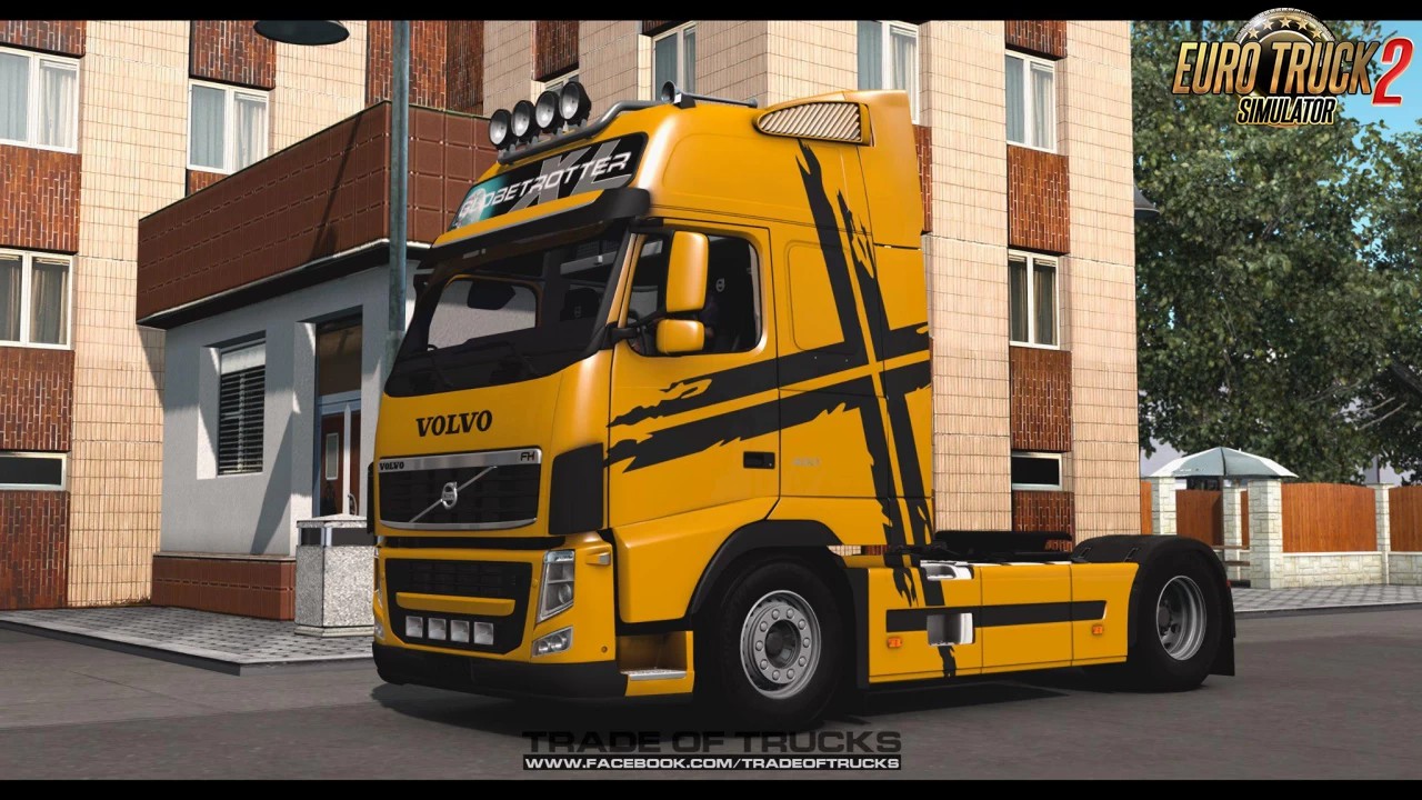 کامیون Volvo FH460 + داخلی ورژن 3.0