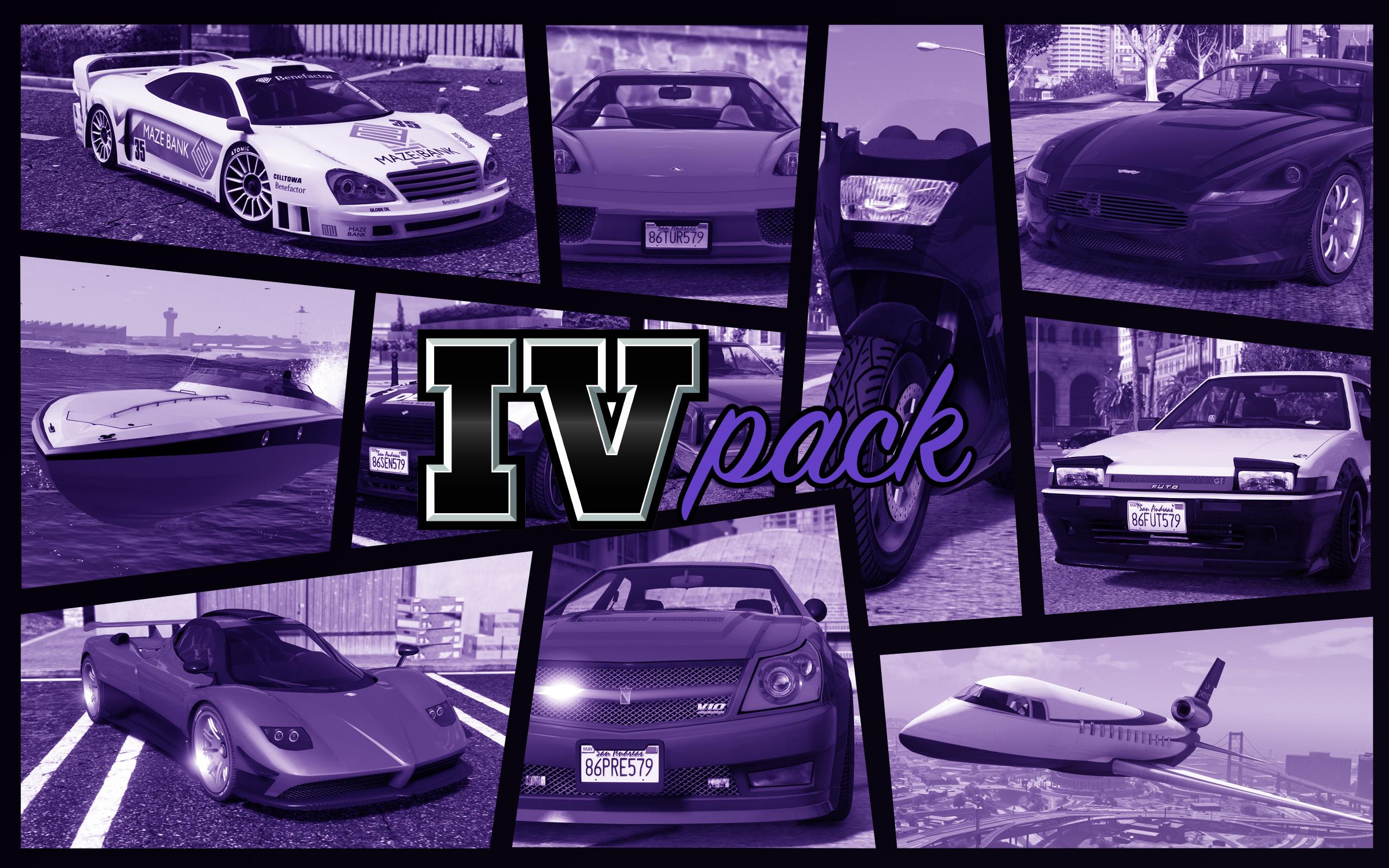 پک IV Pack برای بازی GTA V