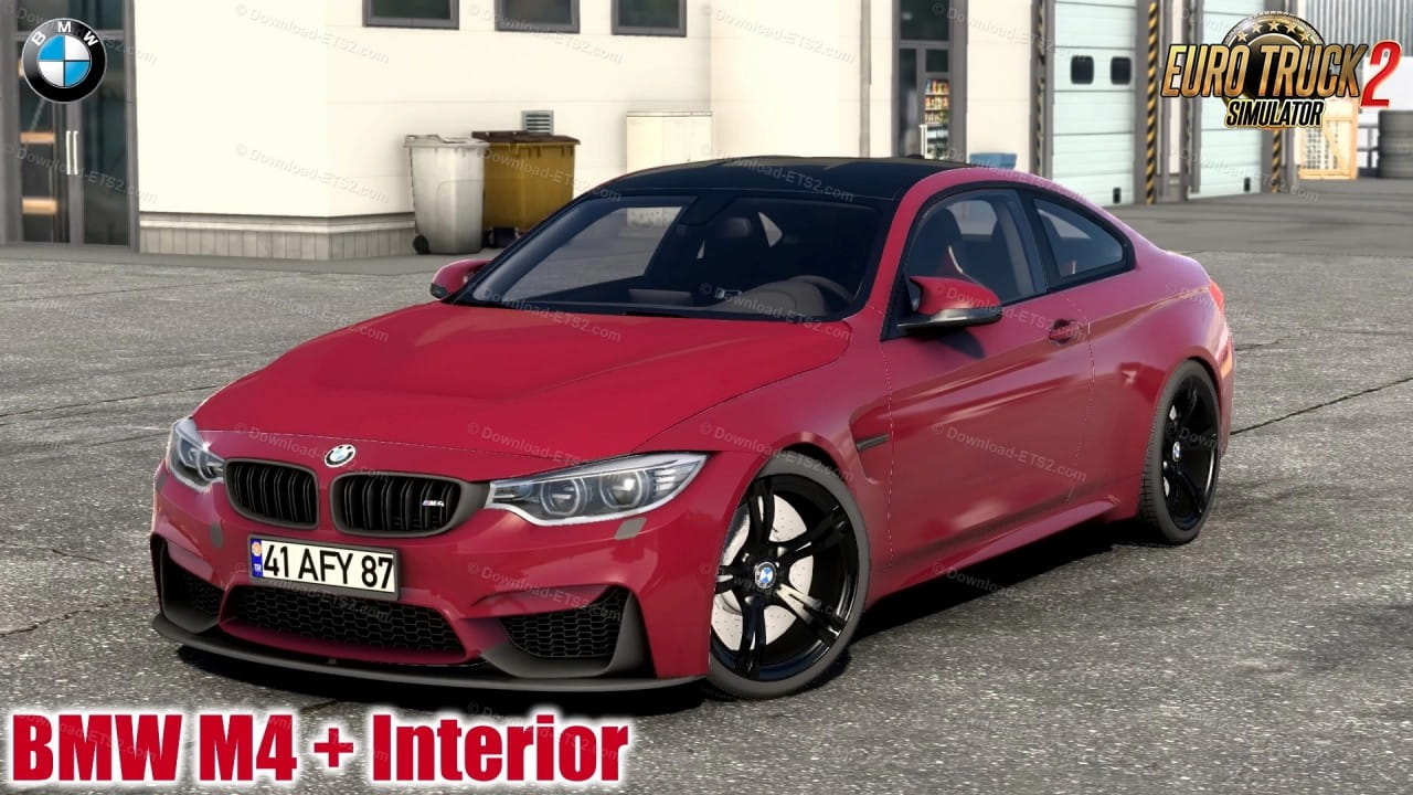 ماشین BMW M4 + داخلی ورژن 2.1
