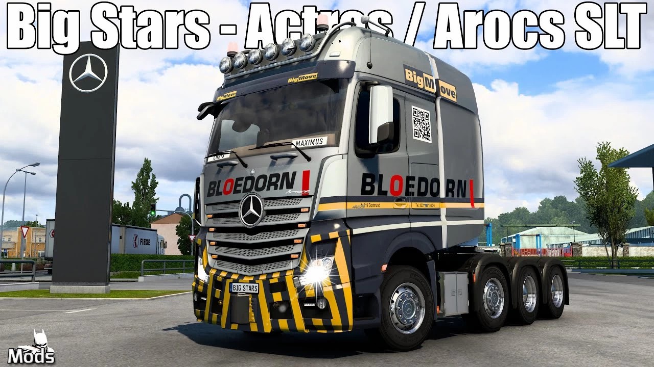کامیون مرسدس Big Stars – Actros / Arocs SLT