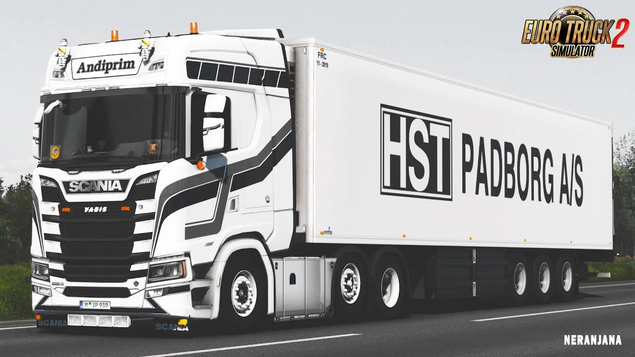صدای استوک Scania Next Generation V8 ورژن 3.0