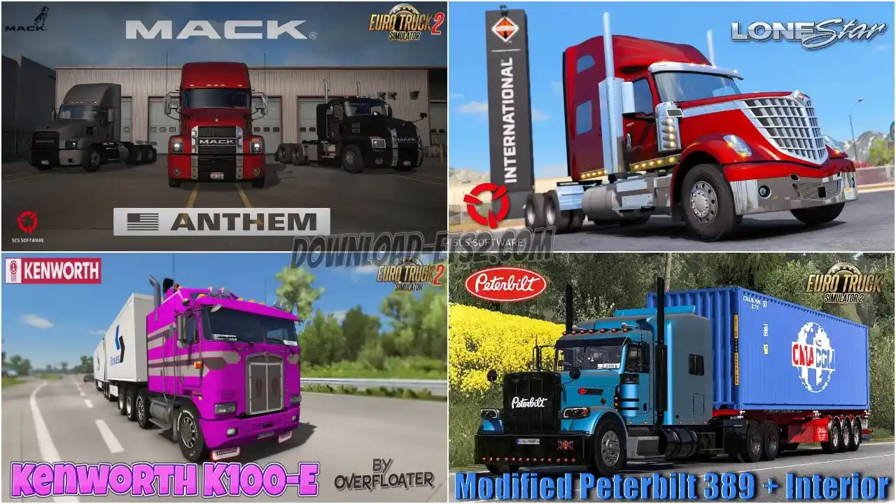 بسته کامیون های امریکایی