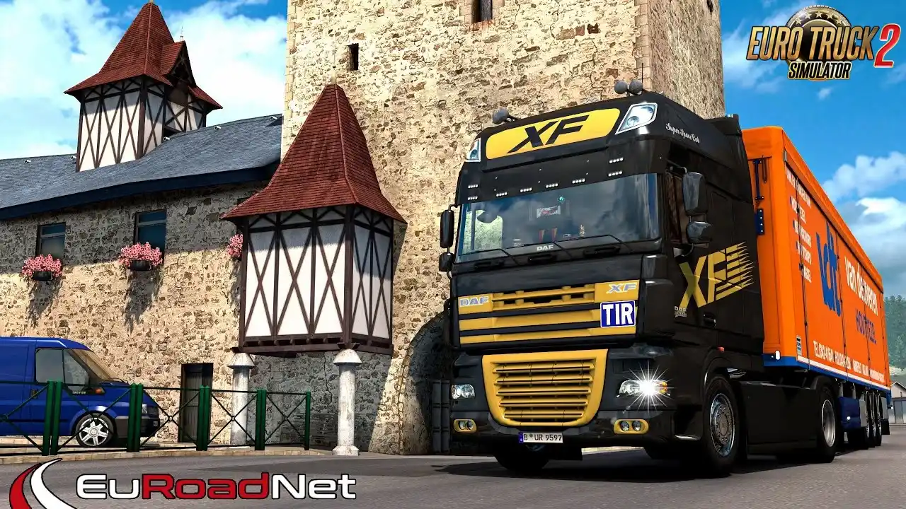 نقشه EuRoadNet