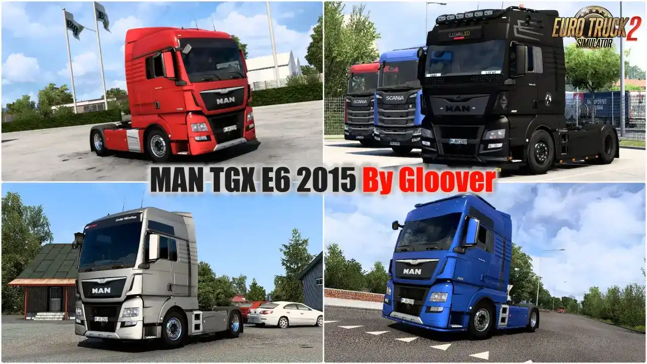 کامیون مان TGX E6 2015