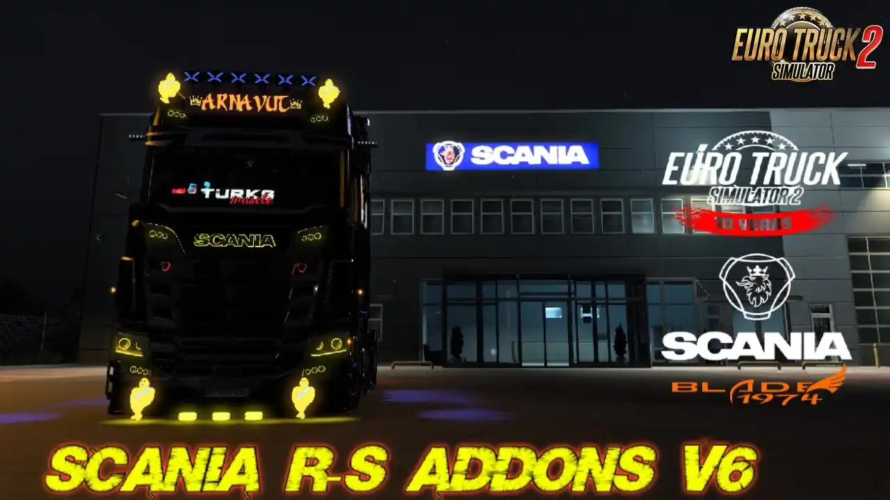 افزودنی های جدید برای اسکانیا R_S