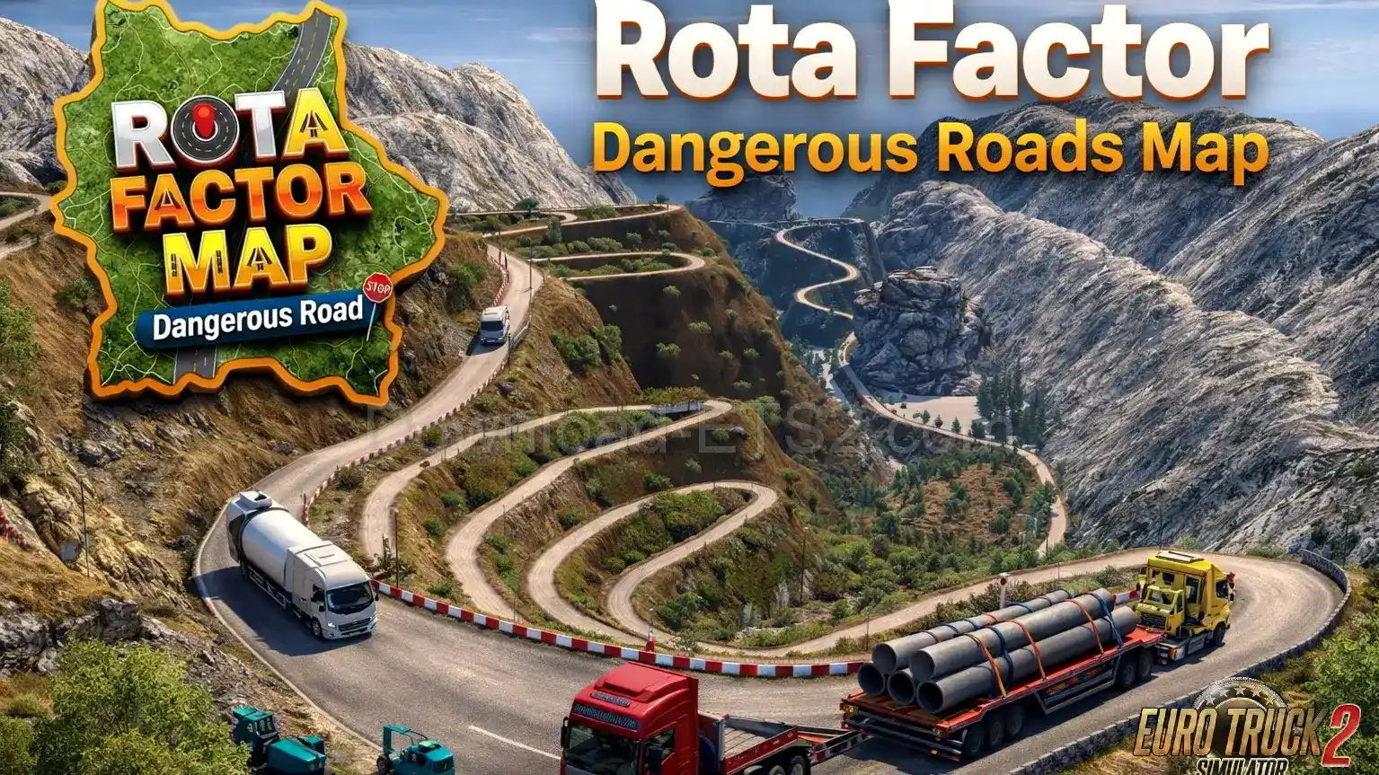 نقشه جاده های خطرناک Rota Factor